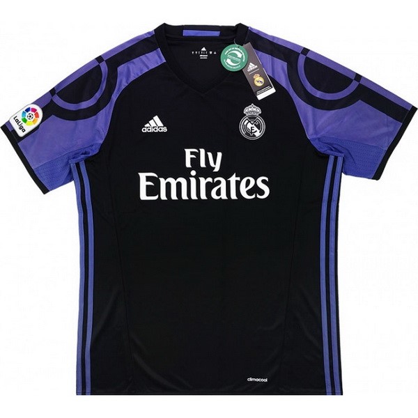 Tailandia Camiseta Real Madrid 3ª Kit Retro 2016 2017 Negro
